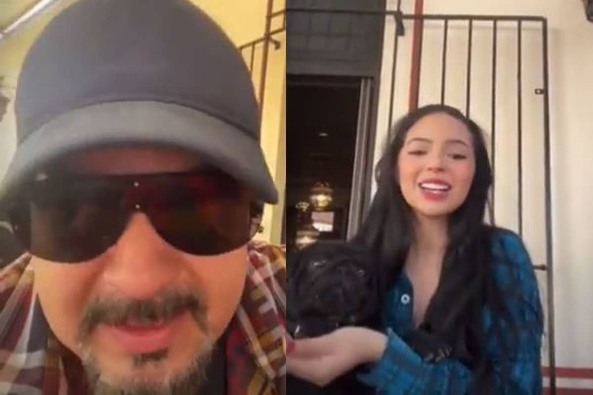 VIDEO Cállate güey Pepe Aguilar responde a su hija Ángela tras