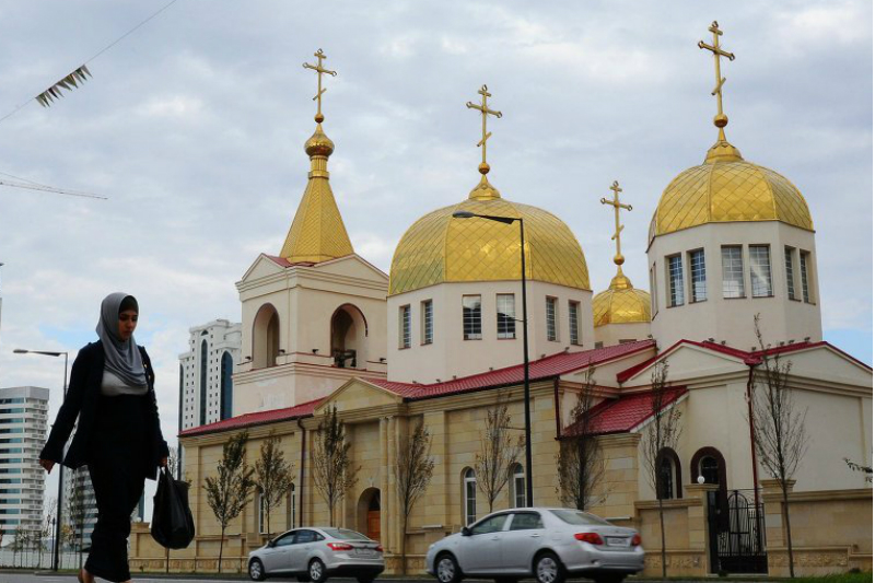 Церковь в грозном фото