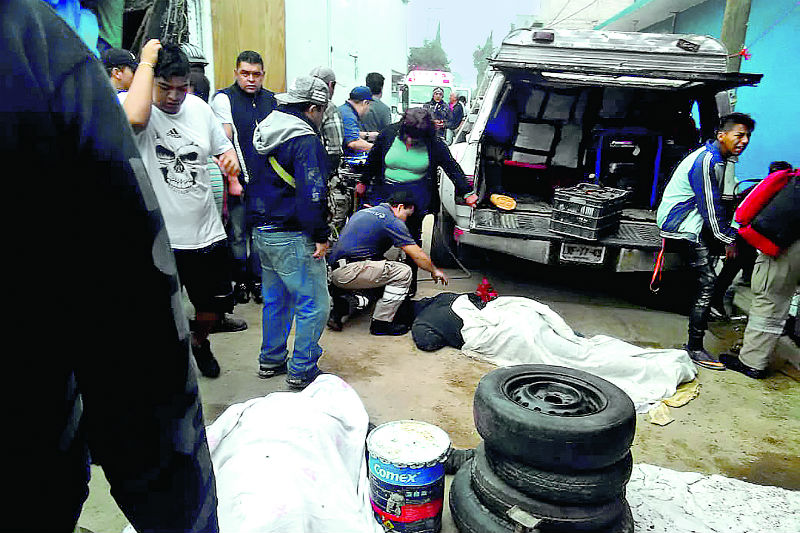 Cuatro muertos en tianguis de San Vicente Chicoloapan - 24 Horas