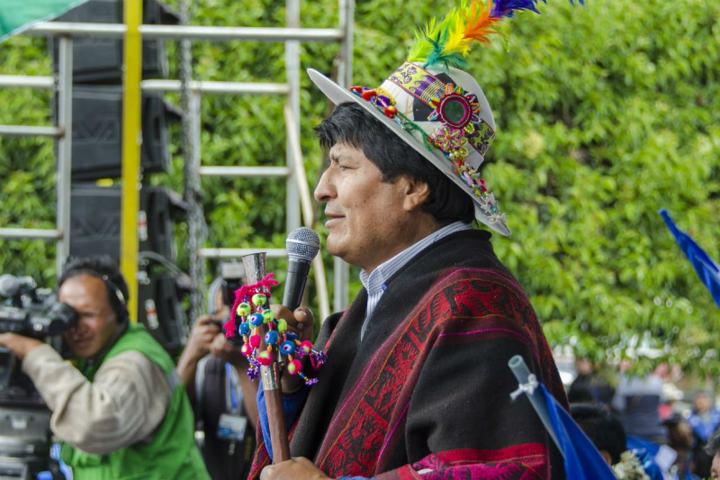 Indígenas De Bolivia Proclaman A Evo Morales Como Candidato A