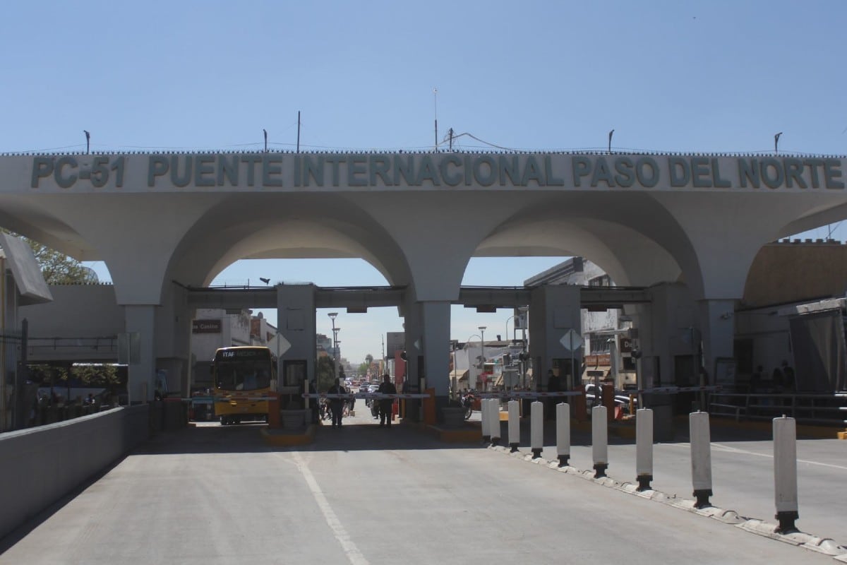 puente fronterizo Paso del Norte