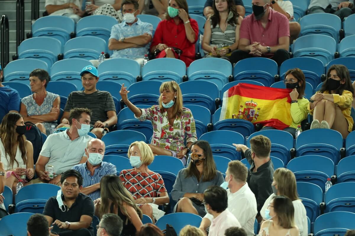 "No la conozco y, sinceramente no tengo ganas de conocerla", comentó Nadal con una sonrisa