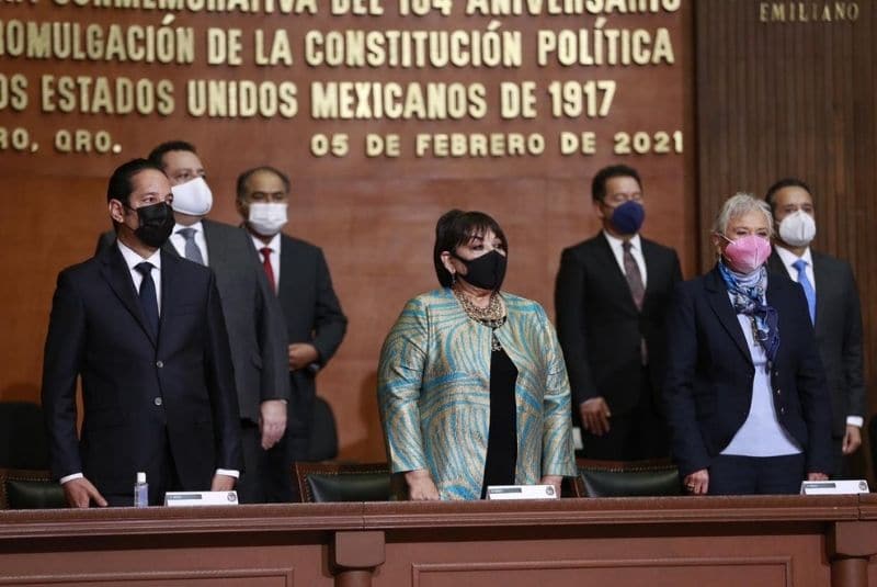 Francisco Domínguez participa en la Conmemoración de la Constitución de 1917