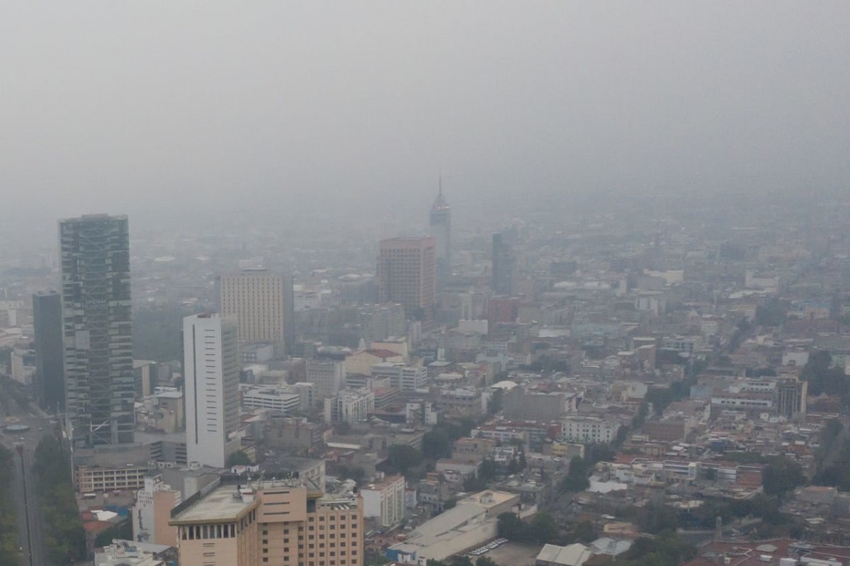 Inversión térmica en la CDMX