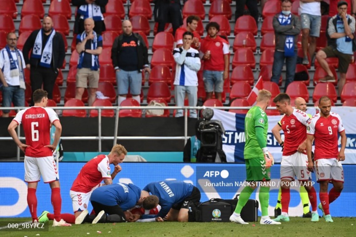 VIDEO: El Danés Christian Eriksen Se Desploma En Partido De Eurocopa ...