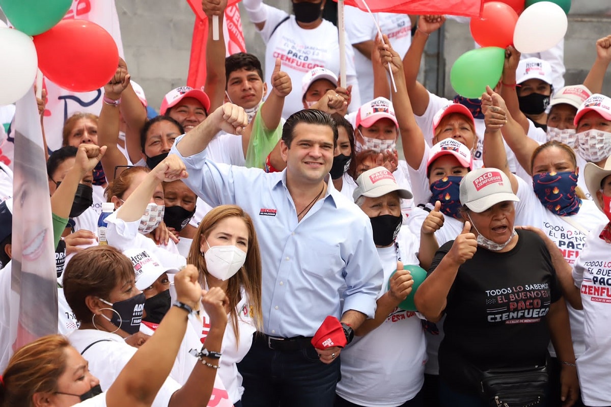 Paco Cienfuegos cerró campaña en Monterrey