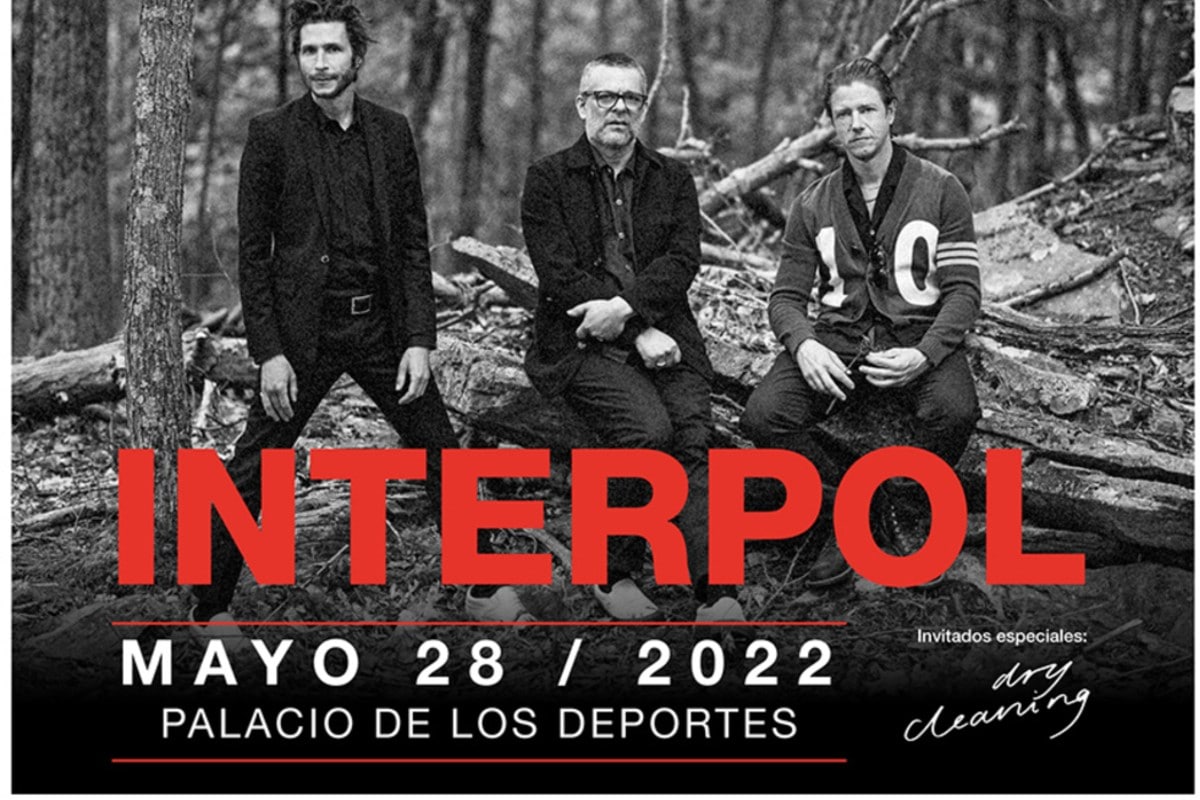 "¡Otra vez!" Interpol anuncia concierto en México para 2022 24 Horas