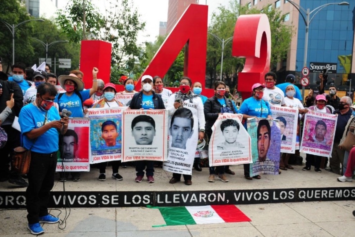 Manifestaciones por caso Ayotzinapa