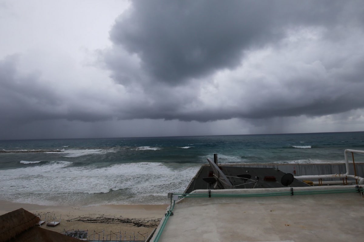 Lluvias en Cancún