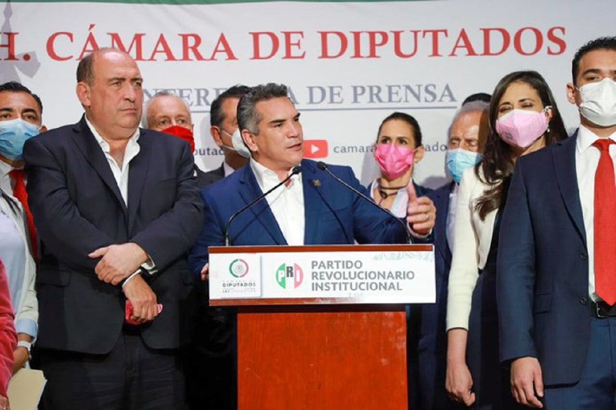 Alejandro Moreno, dirigente del PRI.