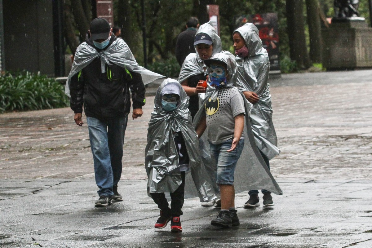 No cesan las lluvias para el oriente y sureste del país este lunes 4 de octubre de 2021