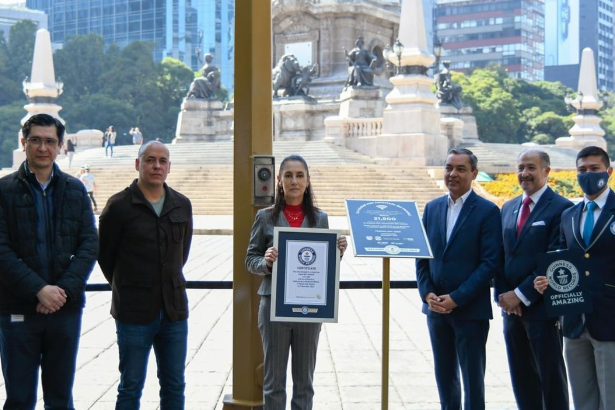 Logra Cdmx Récord Guinness Por Su Alta Conectividad A Internet 24 Horas 