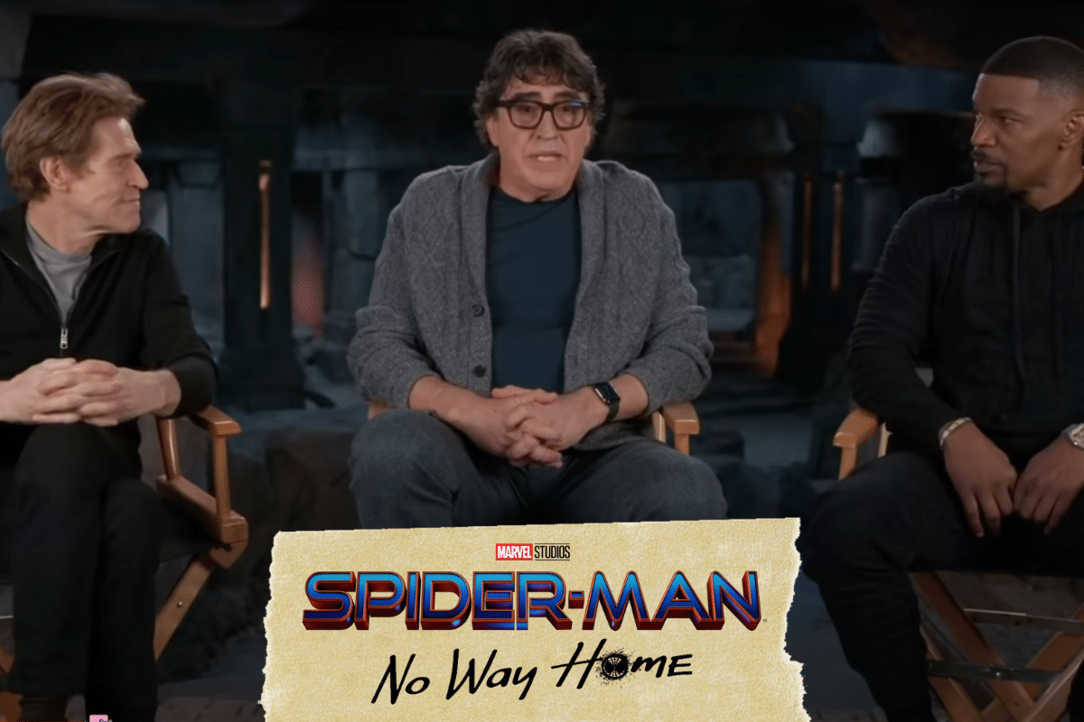 Alfred Molina, Dafoe y Jaime de 'Spiderman: No Way Home' en entrevista