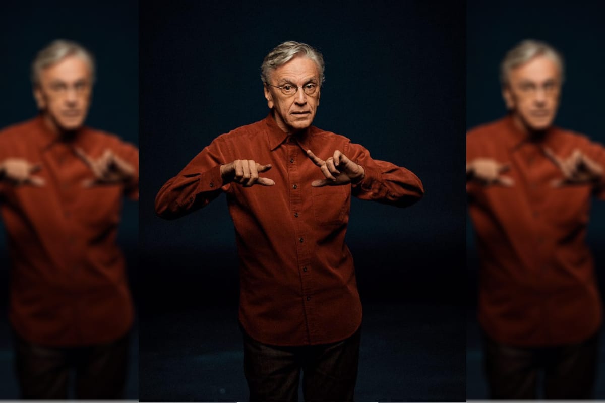 Foto: Especial. Caetano Veloso informó que dio positivo a covid-19 este domingo.