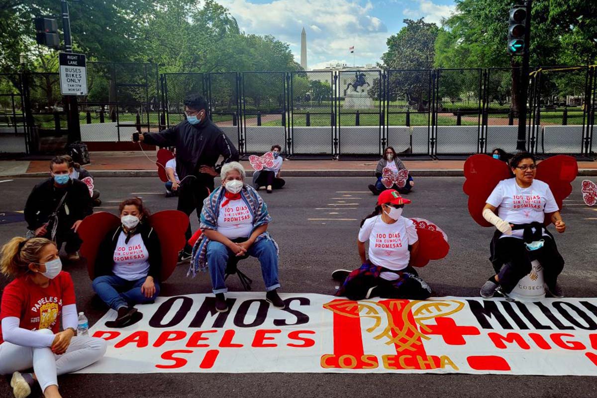 Migrantes reclaman al Senado una vía hacia la ciudadanía en EU