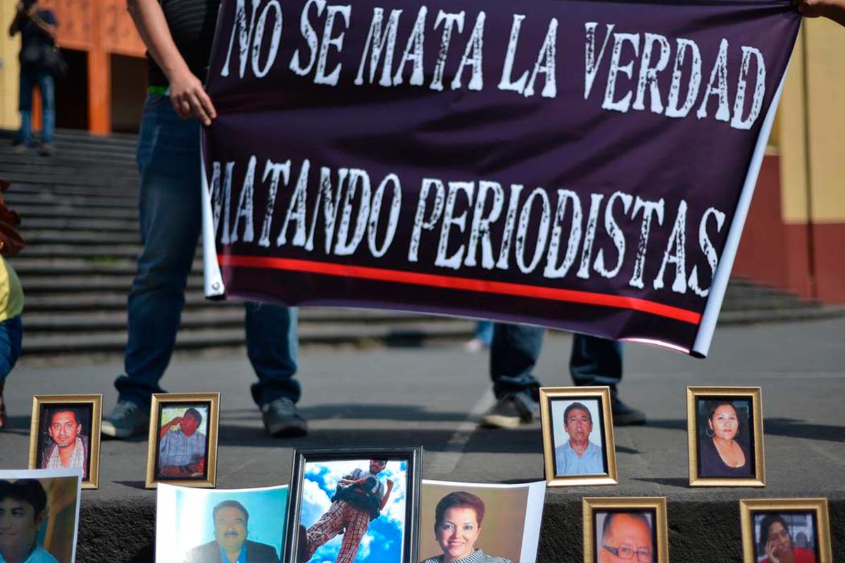 Menos libertad de expresión y 30 periodistas muertos en las Américas en 2021