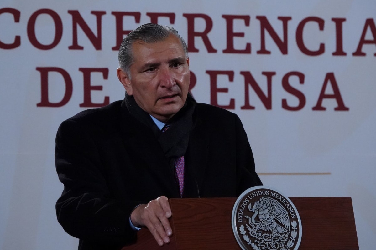 Foto: Cuartoscuro. Sigue aquí la conferencia mañanera con Adán Augusto López, titular de Gobernación.