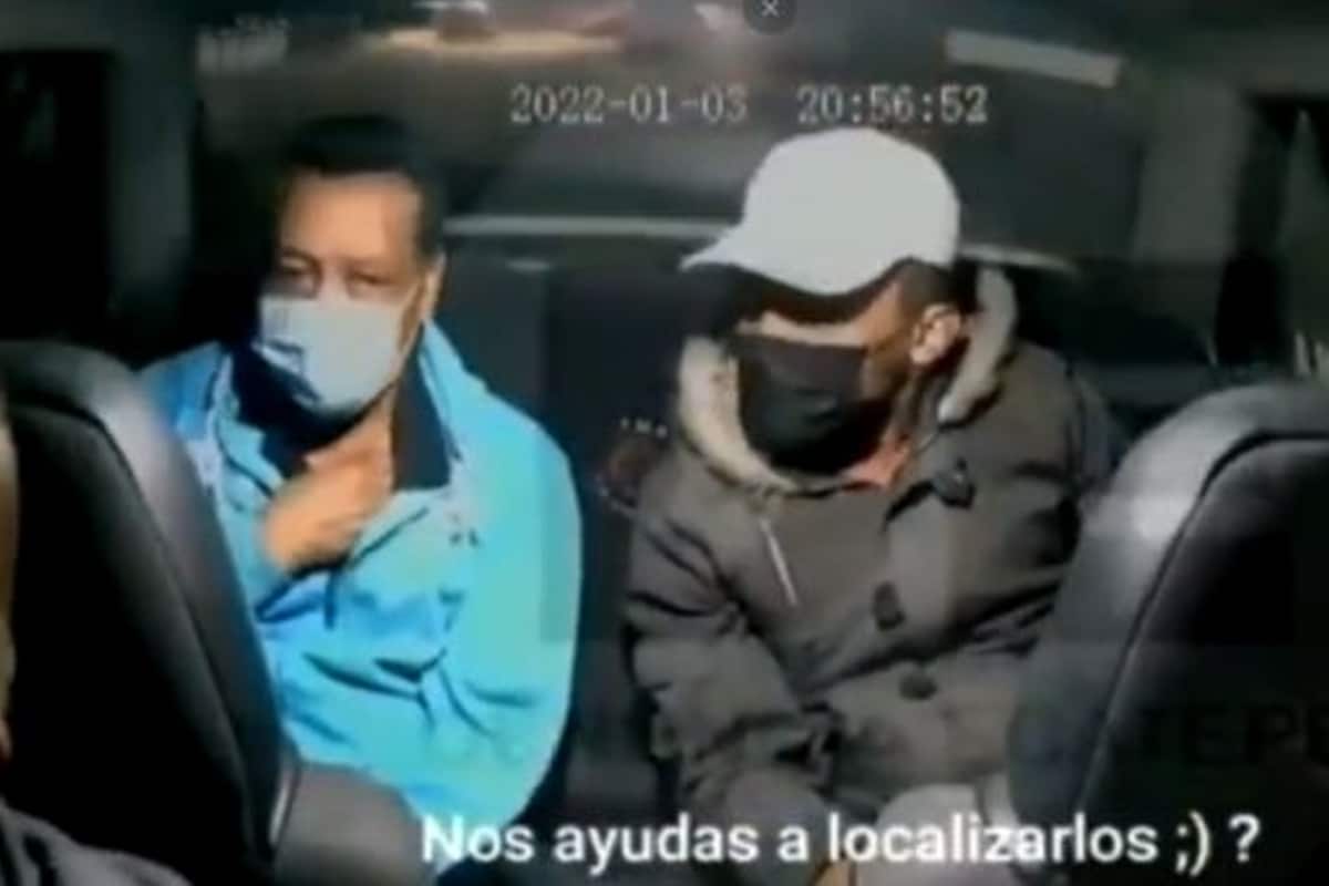 Foto: captura | El conductor de un taxi finalizaba un viaje cuando fue asaltado por dos hombres que fingían ser pasajeros.