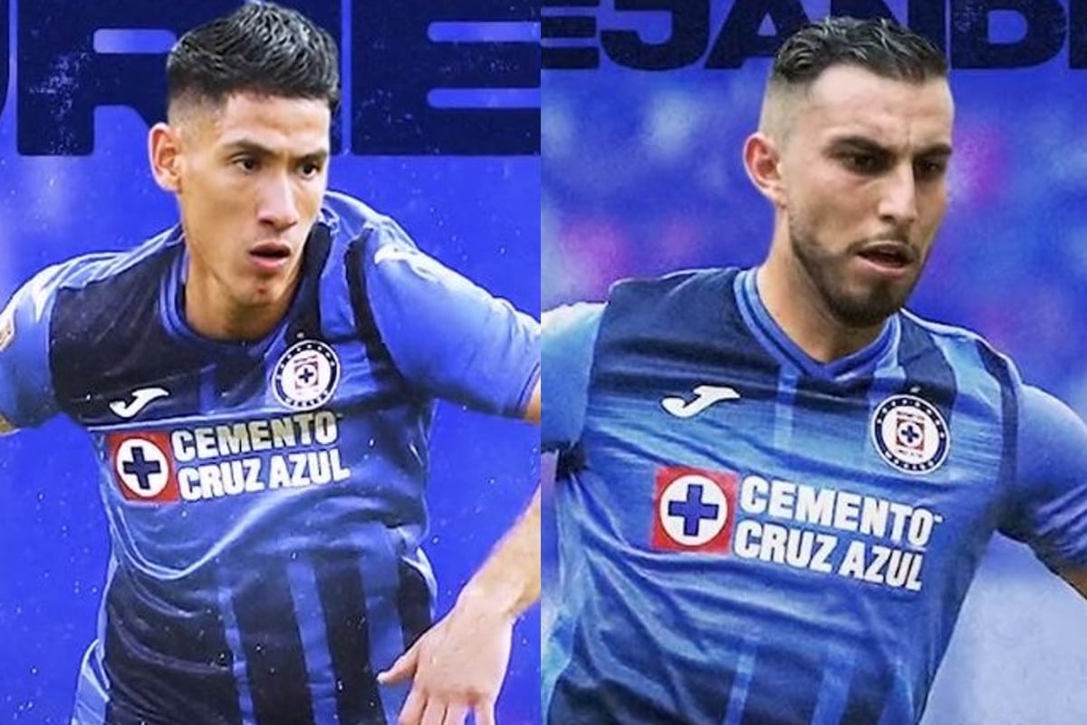 Cruz Azul anuncia a Uriel Antuna y a Alejandro como sus nuevos