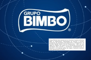 Foto: Twitter/ @Grupo_Bimbo | Bimbo suspende operaciones en Ucrania por ataque de Rusia