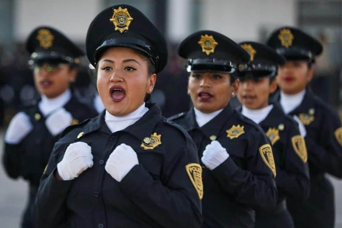 Foto: Gobierno de la Ciudad de México|Se gradúan más mujeres de la Universidad de la Policía