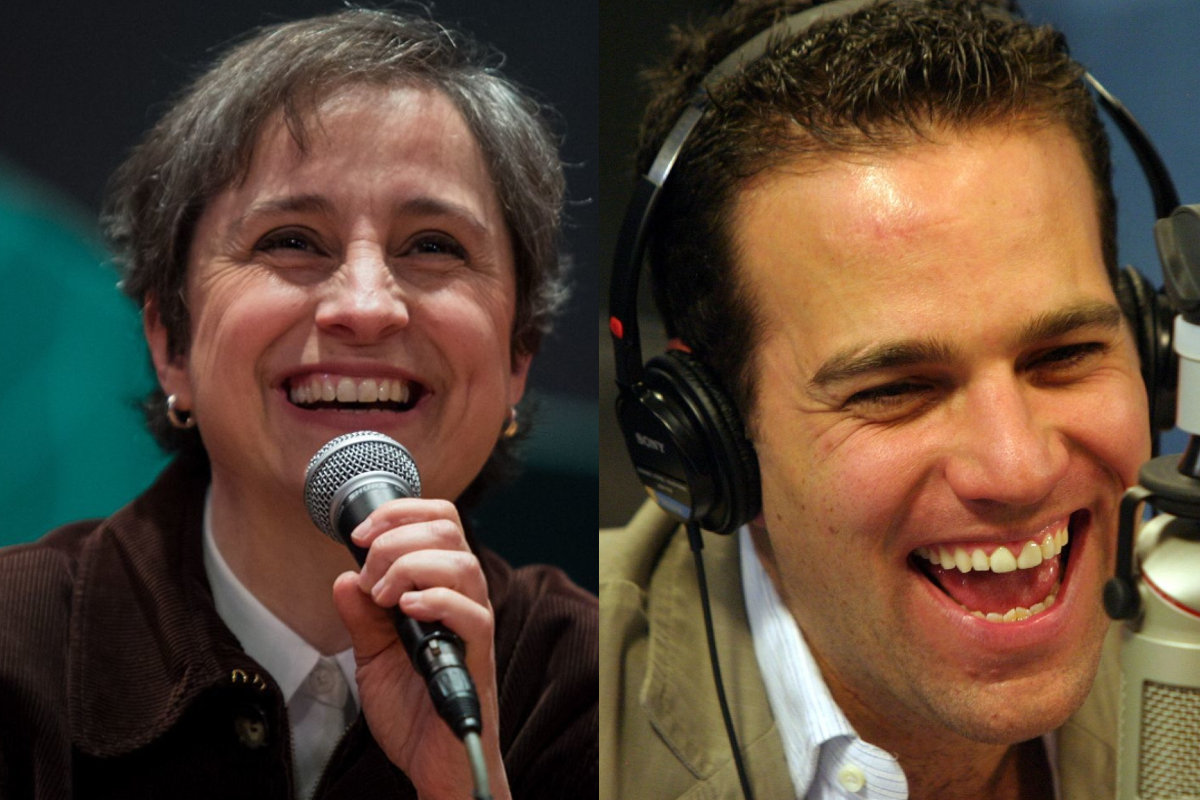 AMLO recomendó al bloque conservador comenzar a elegir sus candidatos para 2024; sugirió a Aristegui y Loret de Mola.