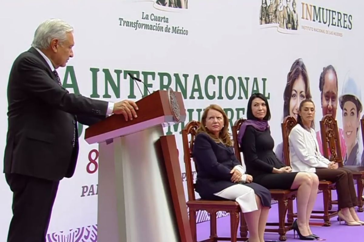 Foto: Captura de pantalla|Destaca AMLO mayor participación de mujeres en cargos públicos