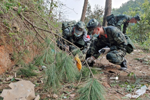 Foto: AFP | Autoridades chinas dicen que no hallaron supervivientes de accidente de avión