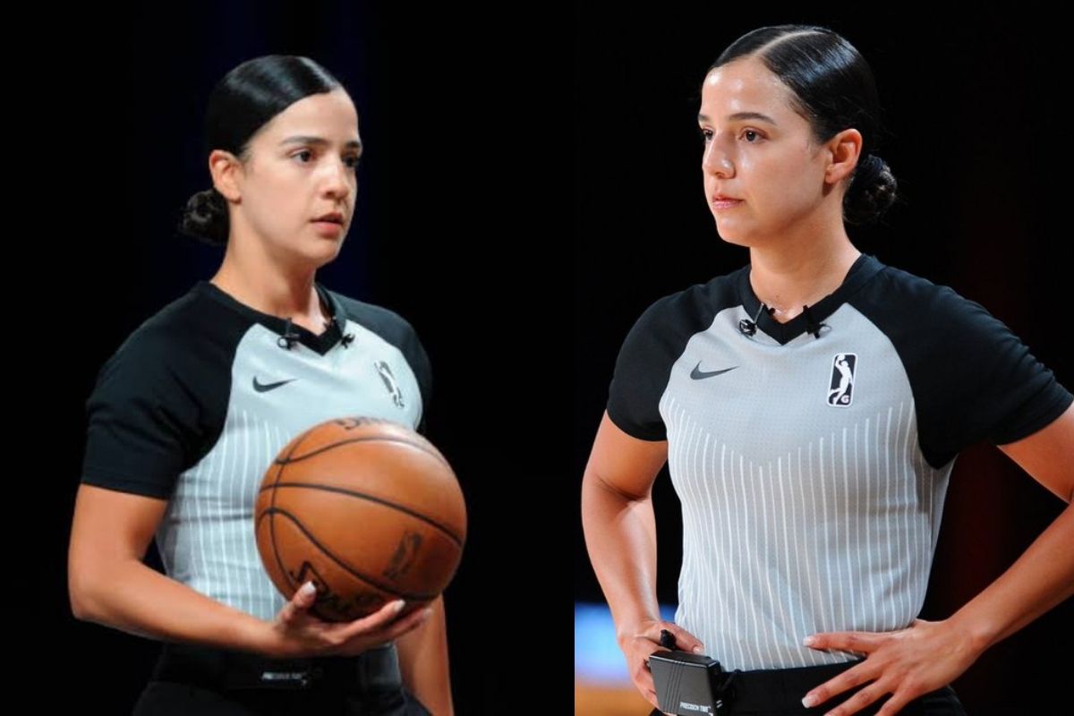 Foto: Twitter/@Lidia_OcanaMd|¡Orgullo! Blanca Burns se convierte en la primer árbitra mexicana de la NBA