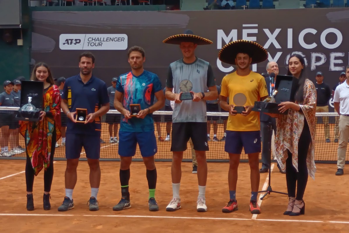 Jarry y Pucinelli, campeones en dobles en el México City Open 24 Horas