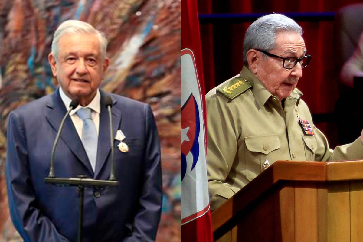 AMLO se reúne en privado con Raúl Castro