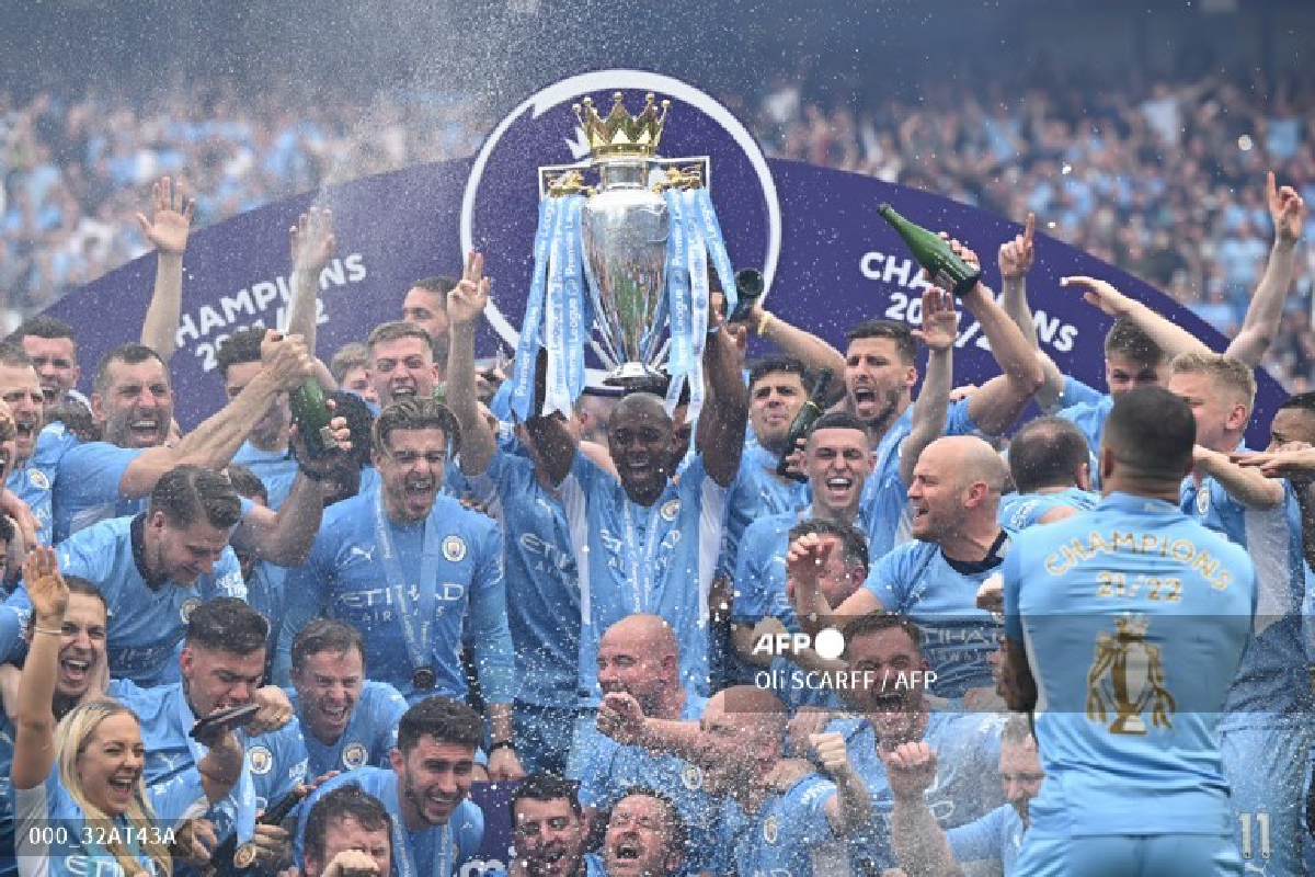 Manchester City Campe N De Premier League Liverpool Finaliza Segundo