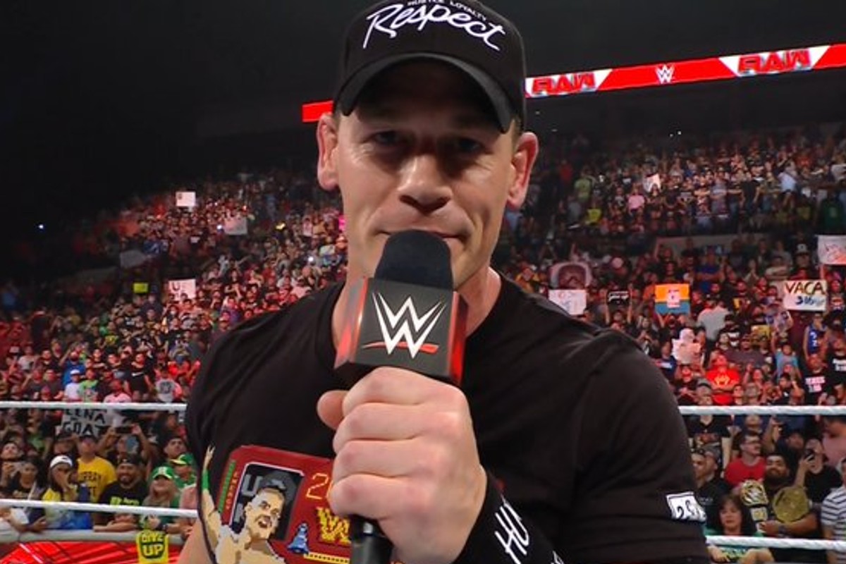 ¡Regresó! John Cena celebra 20 años de su debut en WWE 24 Horas