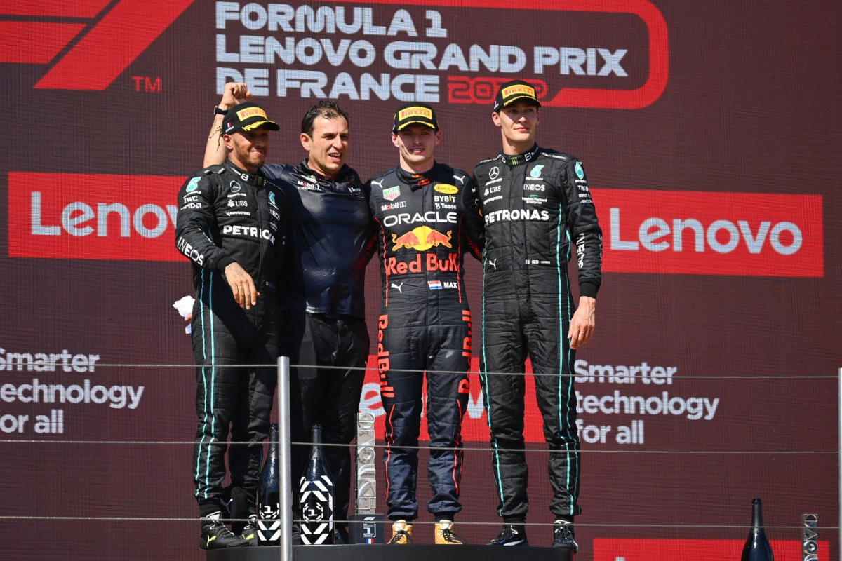 Verstappen Gana El Gran Premio De Francia Y Mercedes Logra Un Doble ...