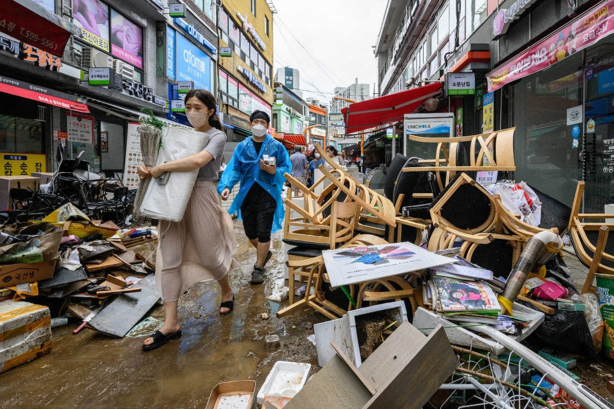 Históricas Inundaciones, Ahora En Corea Del Sur - 24 Horas