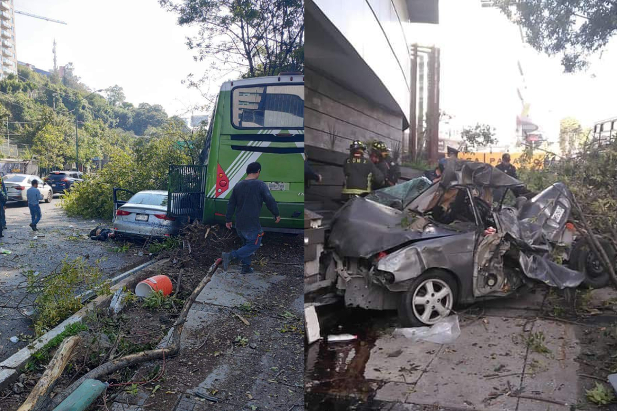 Choque De Autobús Sin Frenos Deja Dos Muertos En Santa Fe