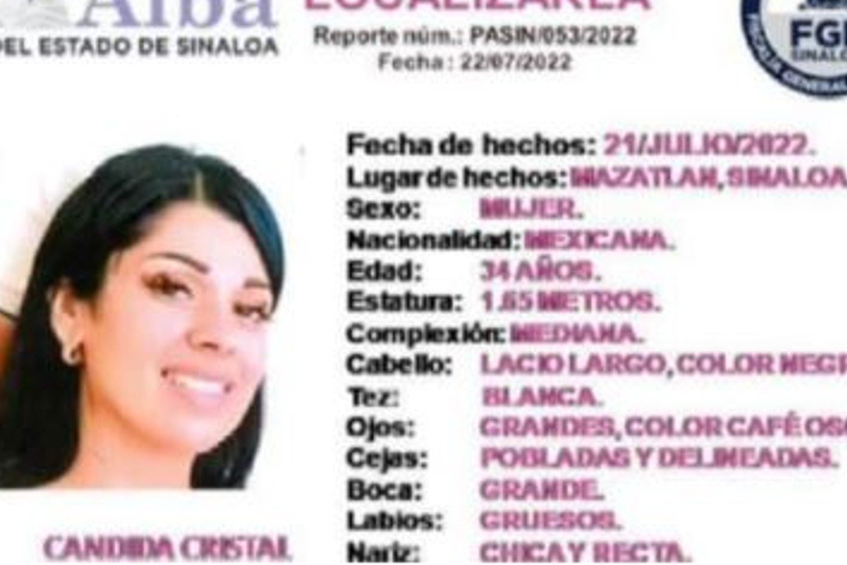 Hallan Cuerpo De La Periodista Cándida Cristal Vázquez En Canal De Mazatlán 24 Horas 