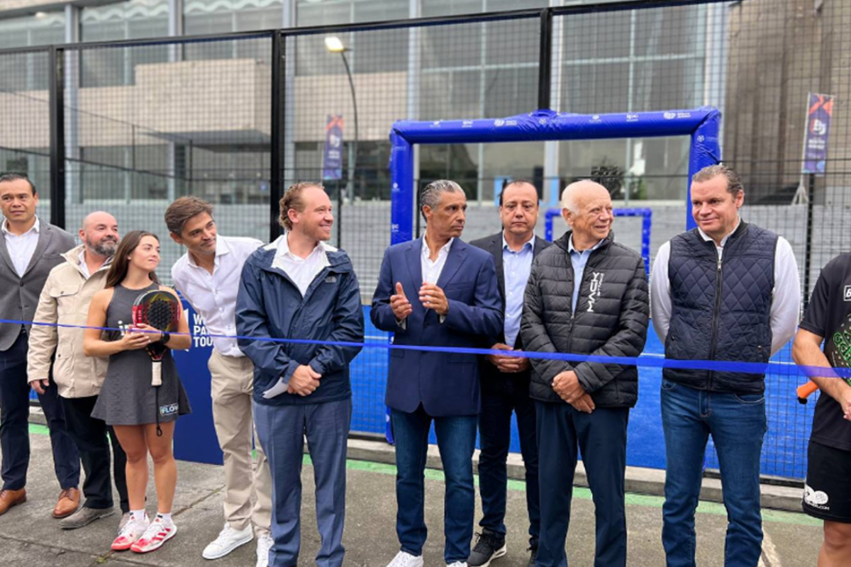 Se inauguró la primer cancha pública de Pádel en la Ciudad de México, que estará ubicada en la Alberca Olímpica