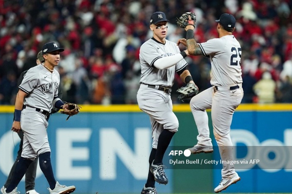 Yankees baten a Guardianes y fuerzan el quinto juego en playoffs de la