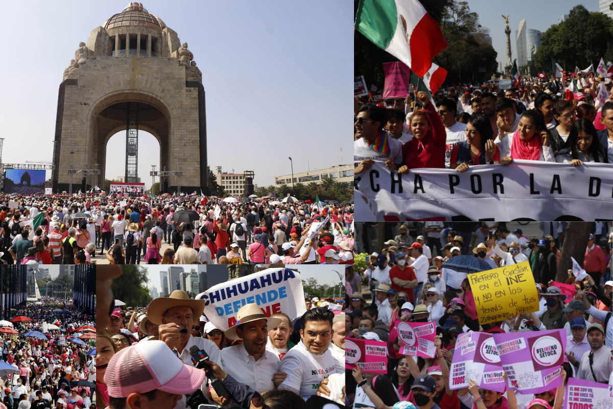 Foto: Gabriela Esquivel | Miles salen a las calles para protestar contra la reforma electoral de AMLO