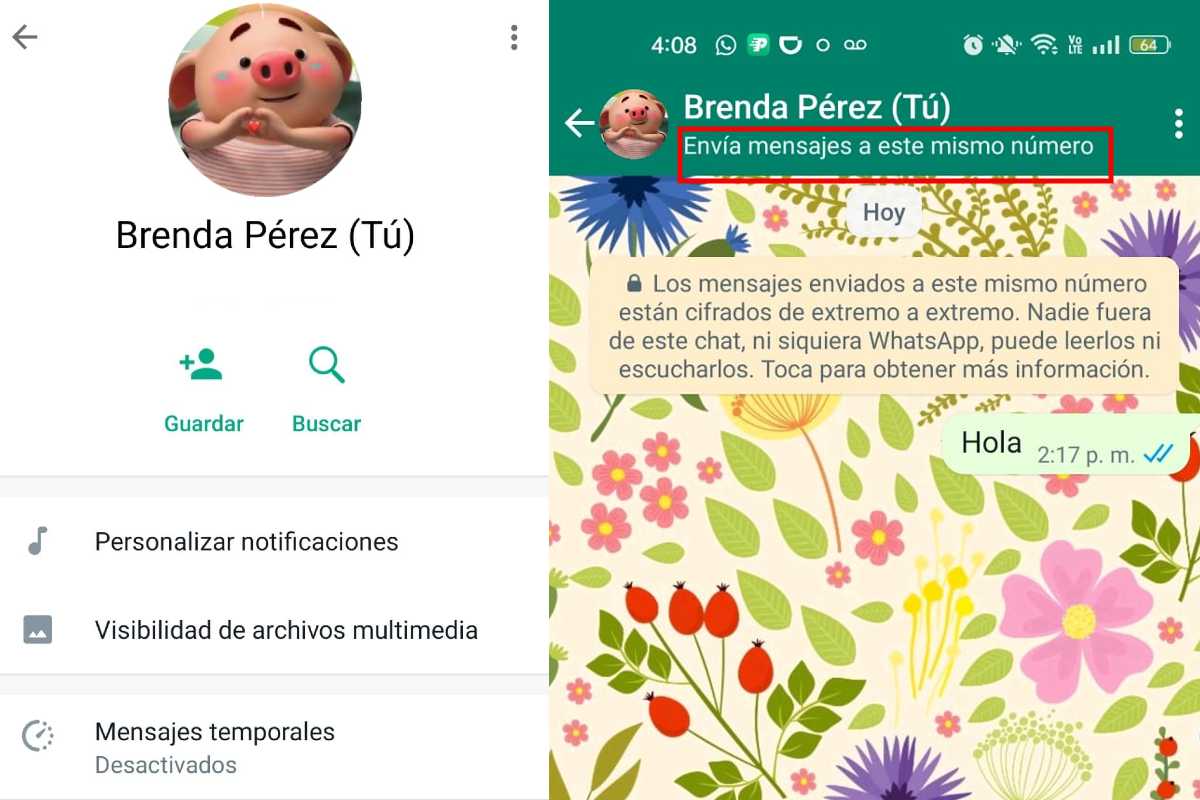 ¡ojo Aquí Whatsapp Activará Una Función Que Permitirá Enviar Mensajes A Uno Mismo 2854