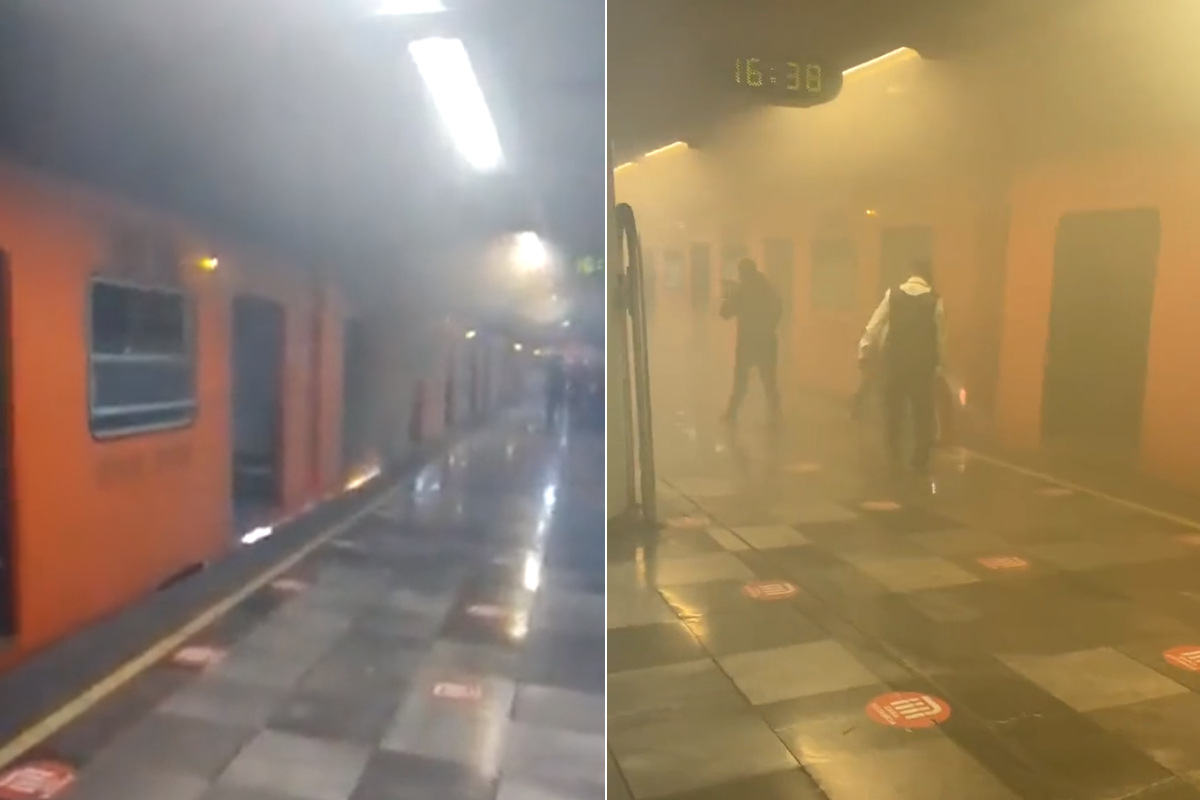 Reportan Humo En Línea B Del Metro; Desalojan Estación Guerrero