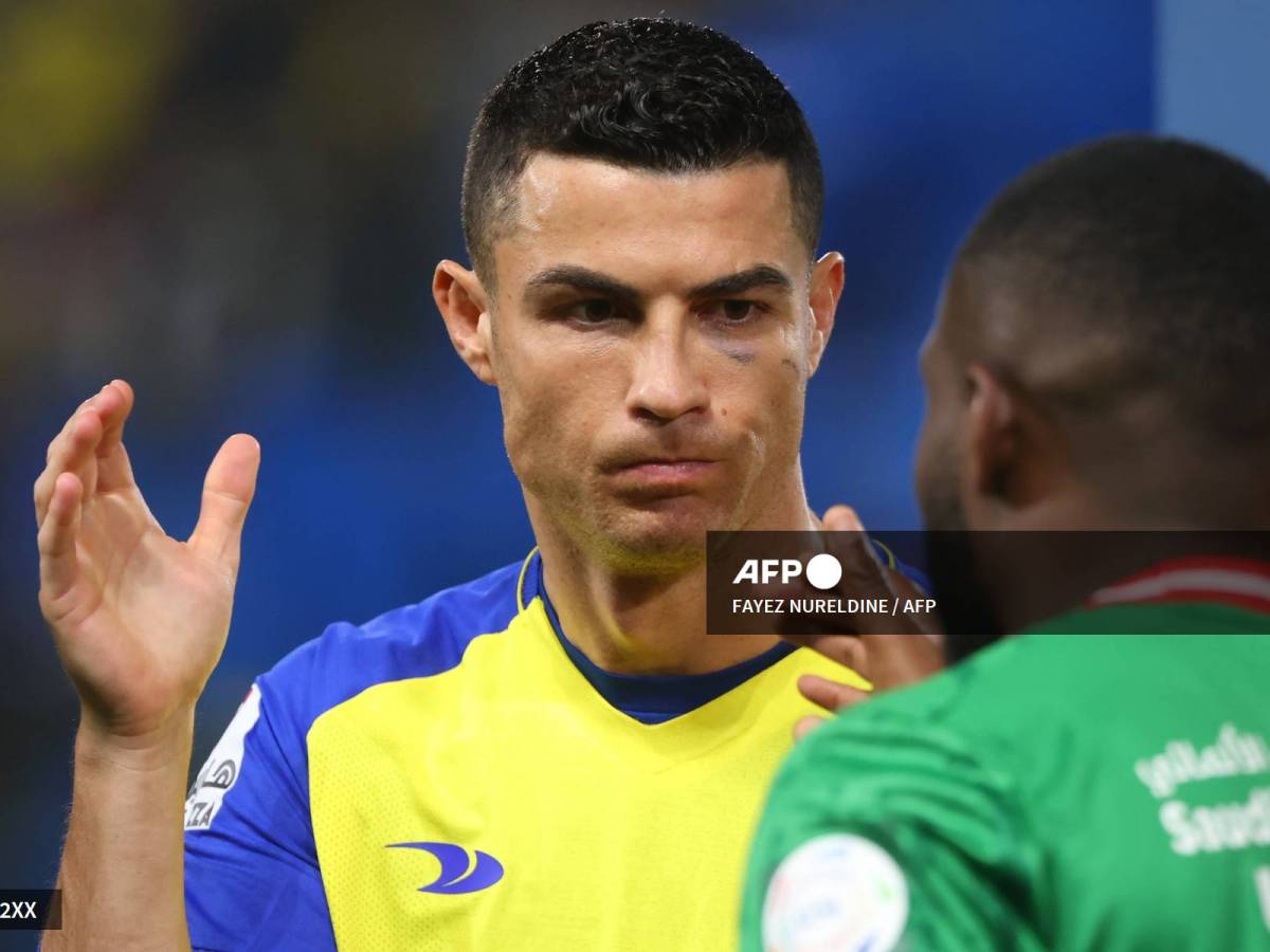 Foto: AFP | Critiano Ronaldo. El gol llegó gracias a una acción colectiva: Al Sulaiheem centró y encontró a CR7