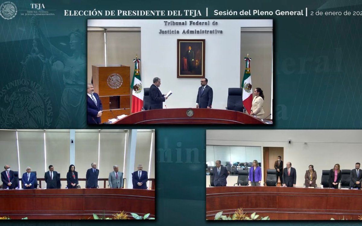 Foto: @TFJA_Mex_Ofi / Valls Esponda señaló que los objetivos se enfocan en la autonomía jurisdiccional y presupuestal del Tribunal.