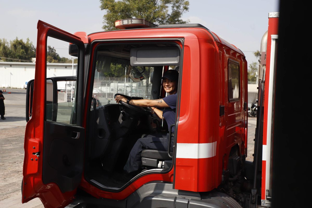 mujeres bombero