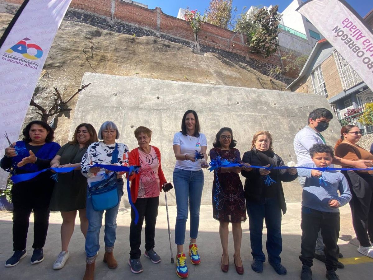 Foto: Cortesía | Álvaro Obregón La alcaldesa destacó que se trata de obras definidas por las y los vecinos.