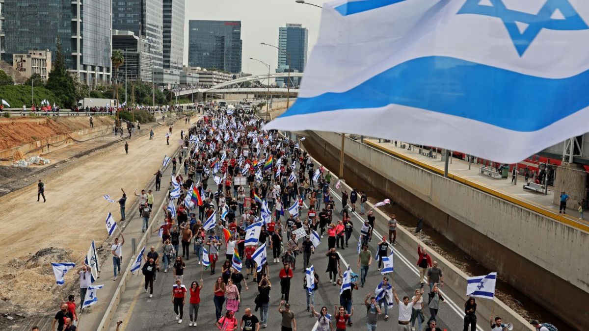 Benjamin Netanyahu, primer ministro de Israel, se comprometió a "poner fin a la división en el seno del pueblo"