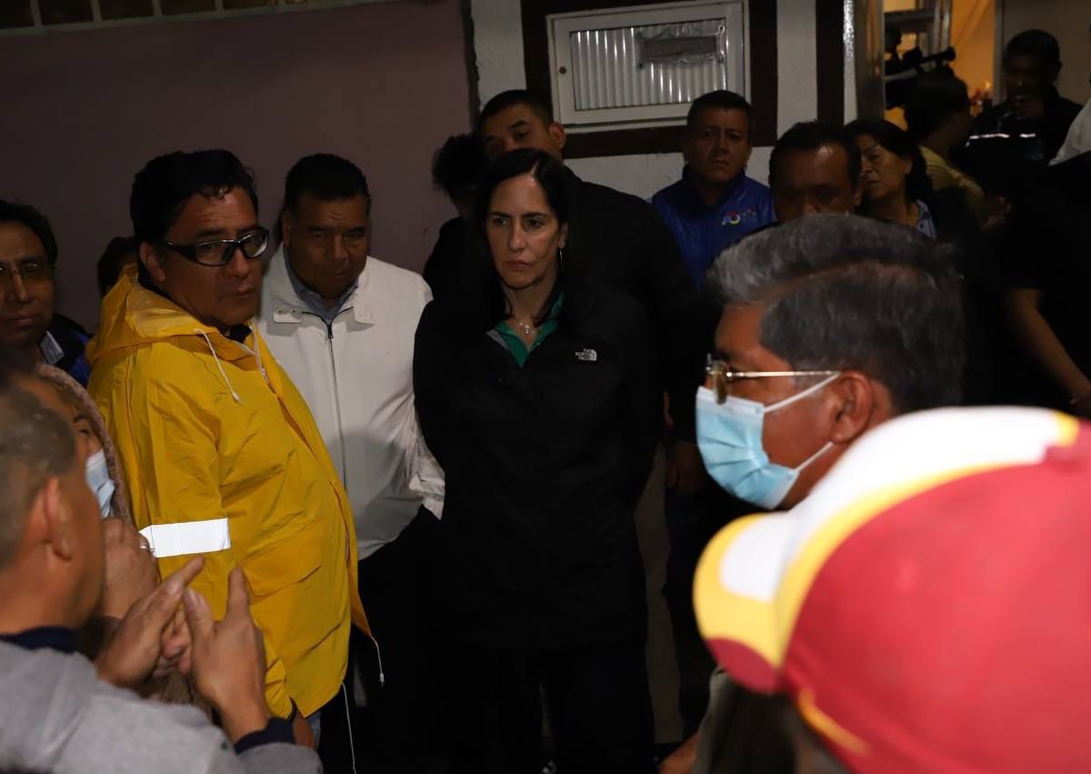 Foto: Cortesía | Lía Limón Solo se registraron pérdidas materiales por la tormenta que se registró en la demarcación.