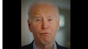 Joe Biden lanzó hoy su campaña para reelegirse como presidente de EU; lo acompaña Kamala HarrisBiden