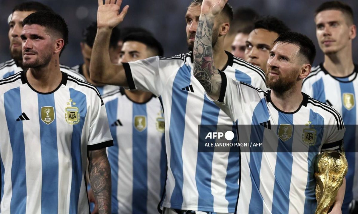 La selección argentina de Lionel Messi se hizo con la primera plaza de la clasificación mundial